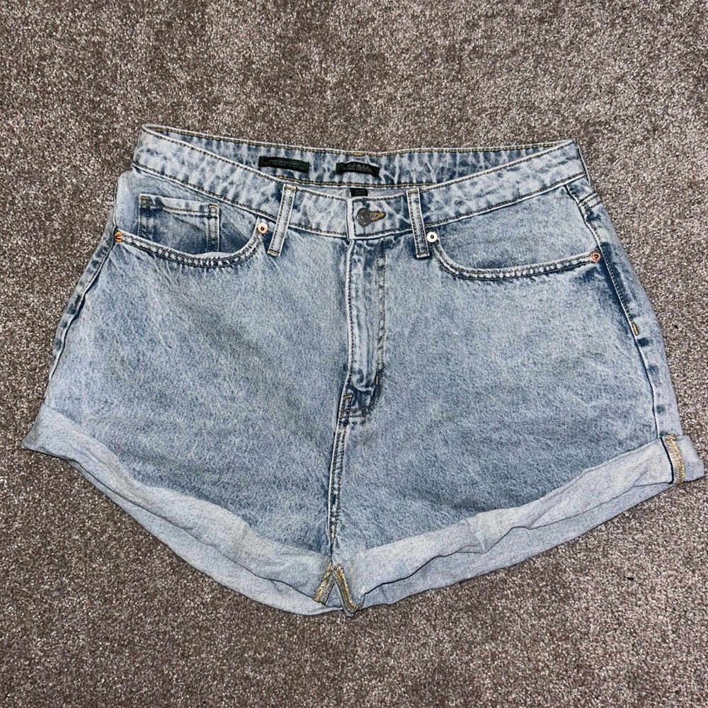 Denim Blue Women's Shorts